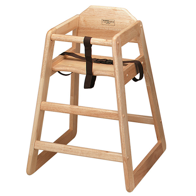 Montessori Wooden Baby High Chair