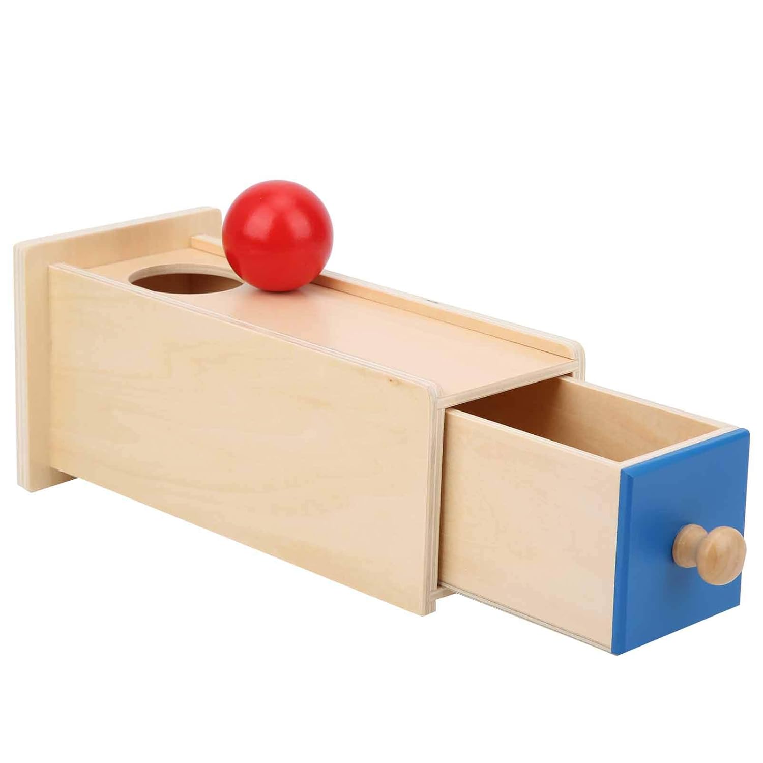 Montessori Object Permanence Box with Drawer