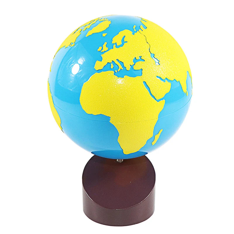 Montessori Sandpaper Globe - Land & Water
