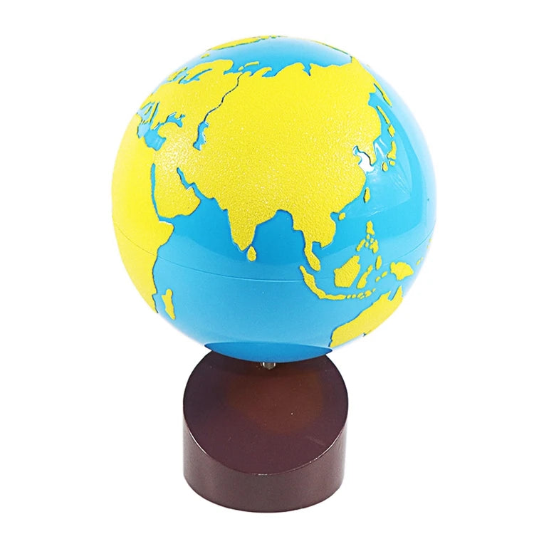 Montessori Sandpaper Globe - Land & Water