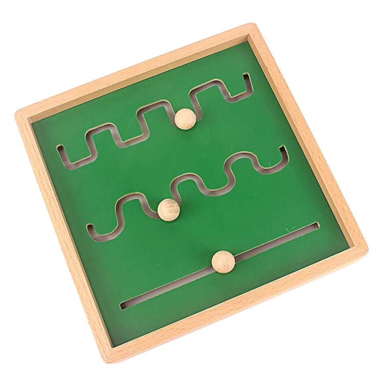 Montessori Lines & Shapes Writing Practice Board