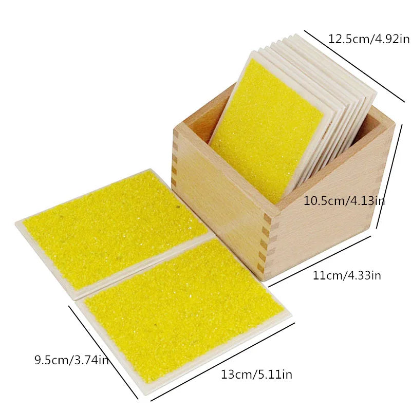 Montessori Sensorial | Touch Tablets
