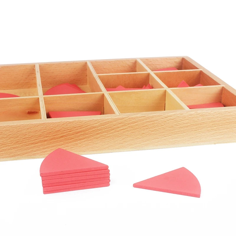 Montessori Cut-Out Fraction Circles 1-10