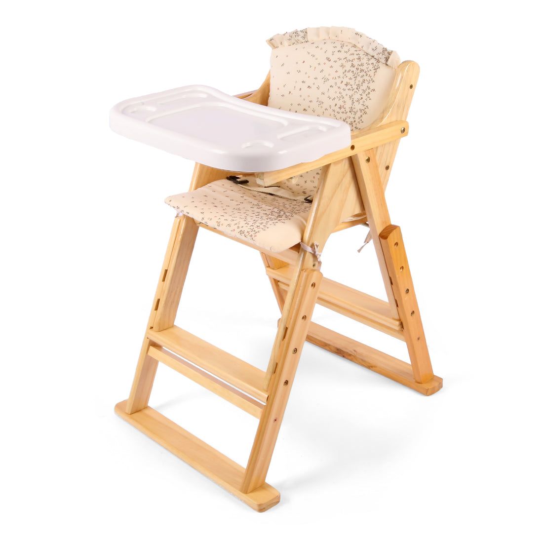 Montessori Wooden Baby High Chair