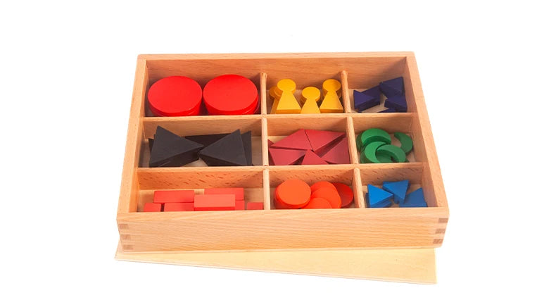 Montessori Wooden Basic Grammar Symbols With Box