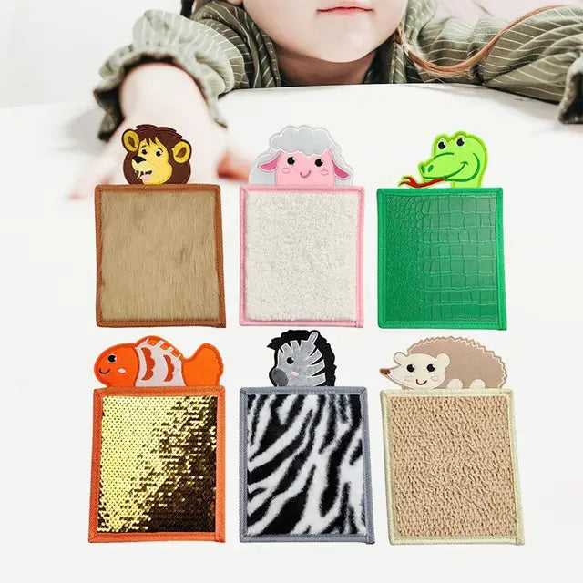 Textured Swatches (animals) - 6pc
