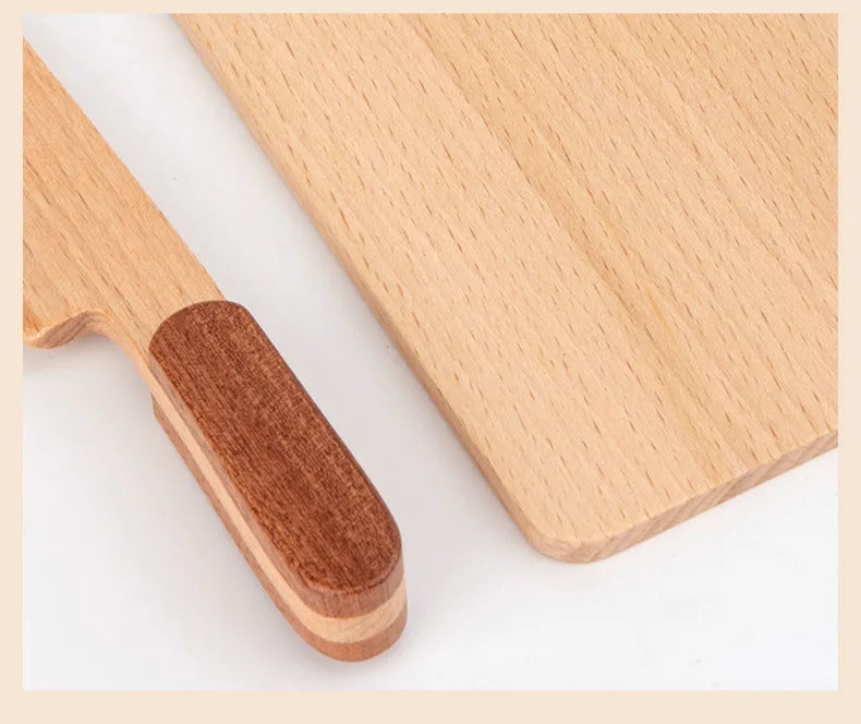 Wooden Kitchen Cookware Play Set