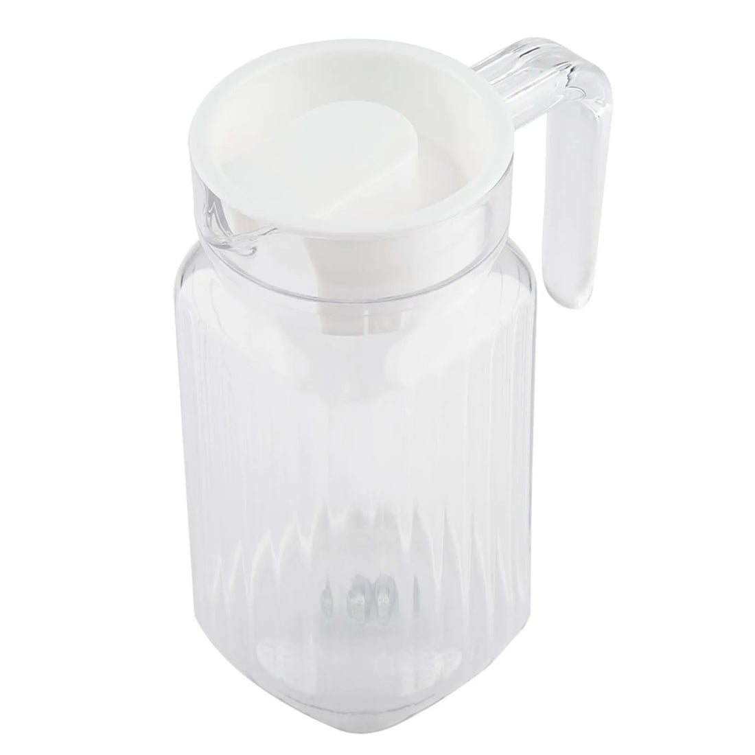 Glass Pitcher with Lid