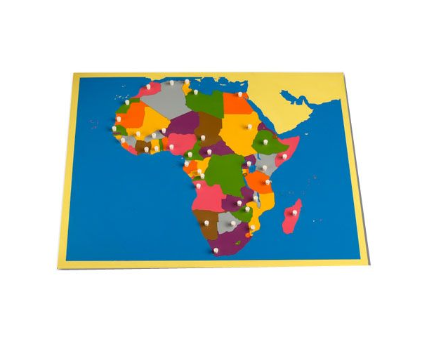 Puzzle Map of
Africa