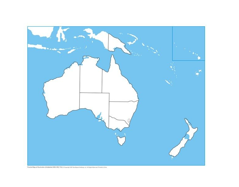 Unlabeled Australia
Control Map
