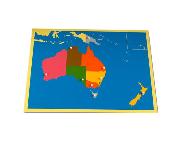 Puzzle Map of
Australia