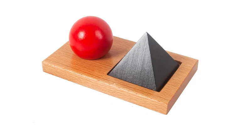 Montessori Noun & Verb Introduction Solids with Tray