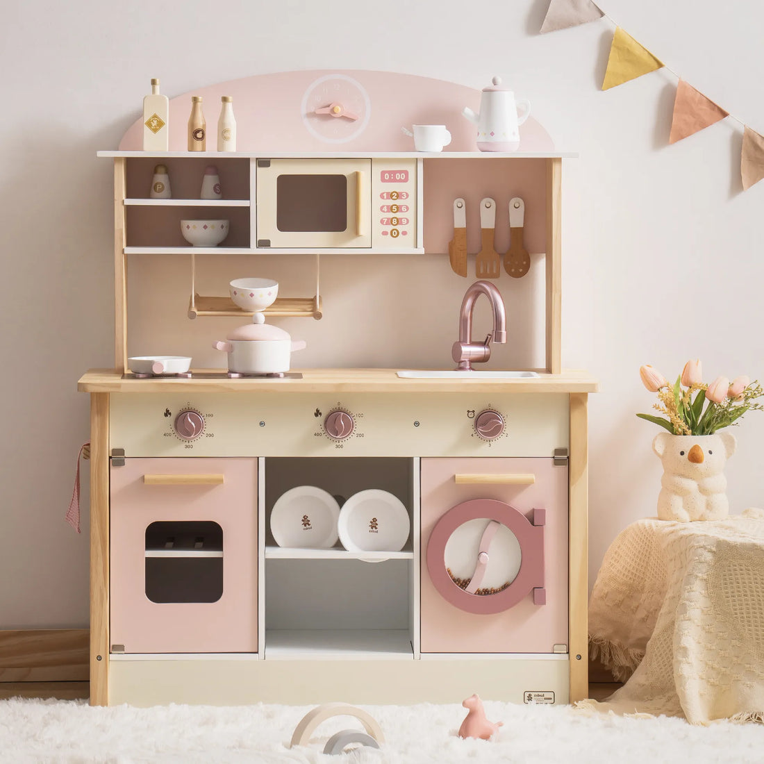Wooden Play Kitchen