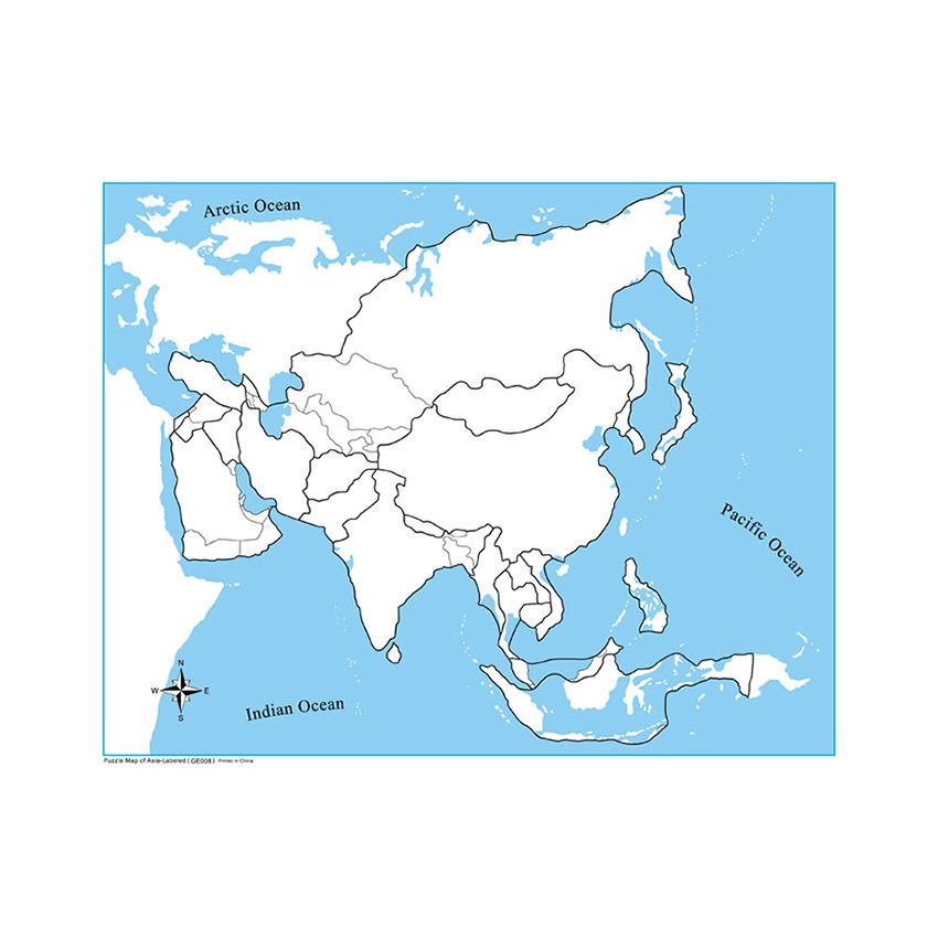Unlabeled Asia
Control Map