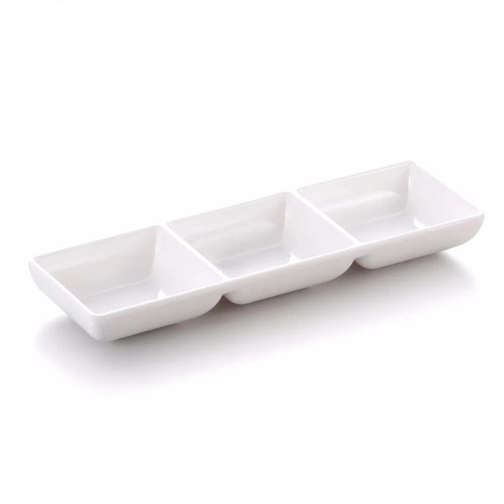 Multi-Grid Dipping Dish - 2 Compartment