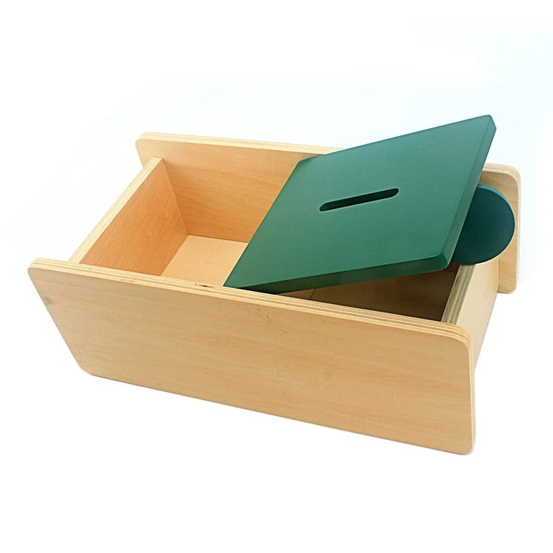 Montessori Imbucare Box With Flip Lid