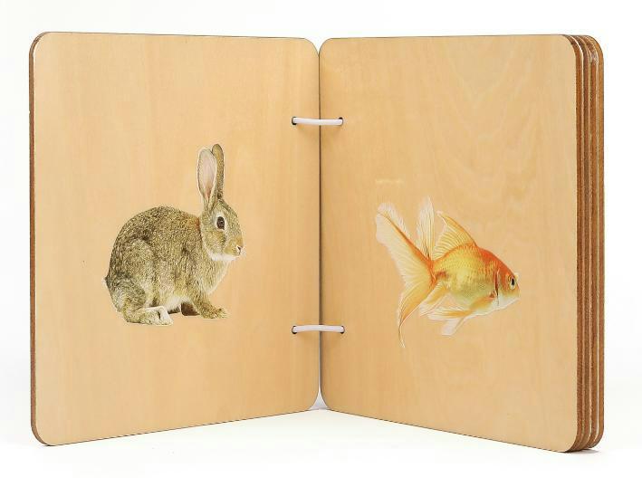 The Wooden Book (13.5 x 13.5cm)