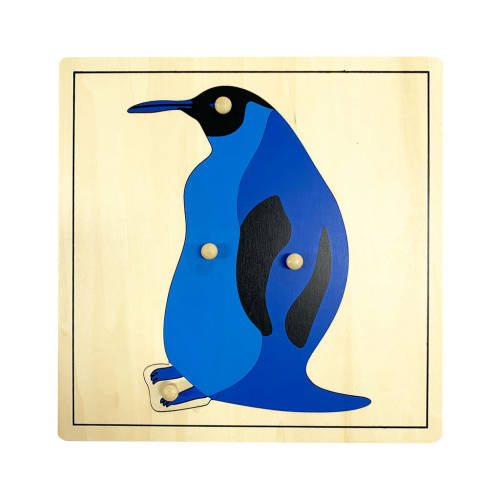 Wooden Picture (Penguin)