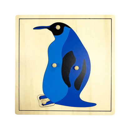 Wooden Picture (Penguin)