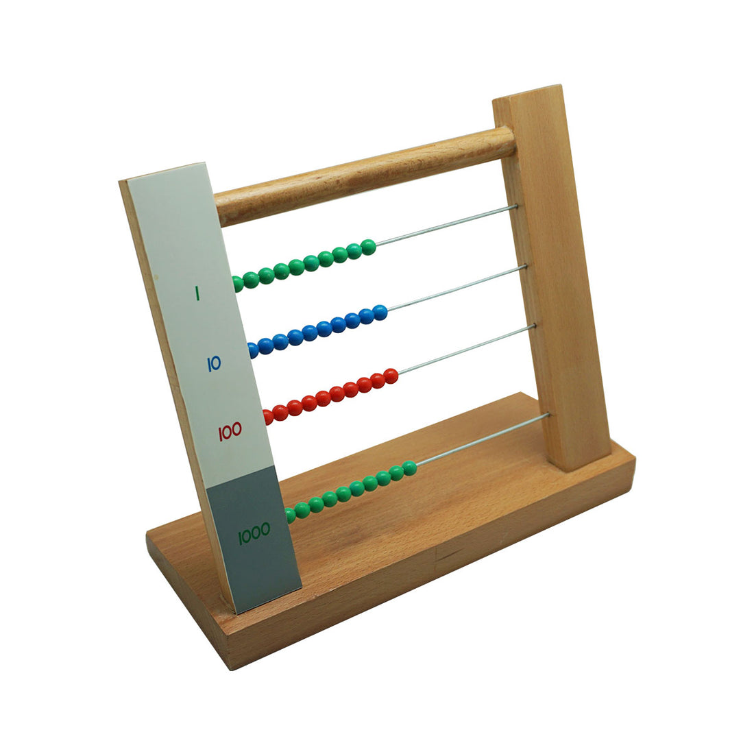 Montessori Wooden Abacus Bead Frame