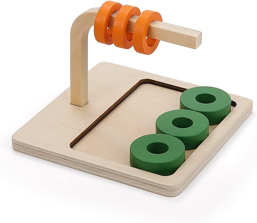 Montessori Horizontal Curved Dowel