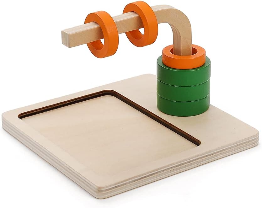 Montessori Horizontal Curved Dowel