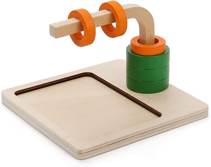 Montessori Horizontal Curved Dowel