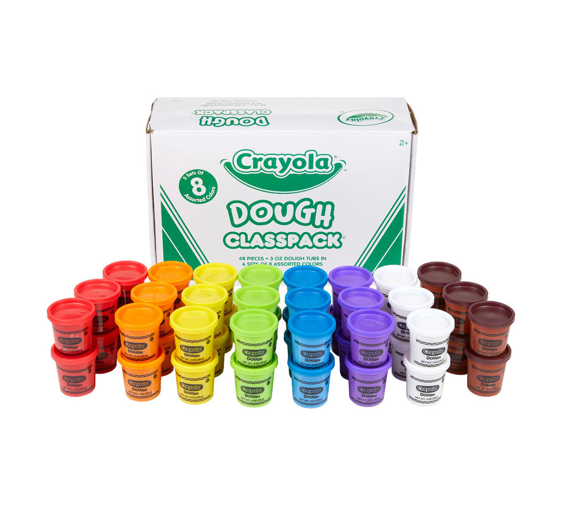 Crayola Assorted Dough Classpack - 100pc set, with 8 colors