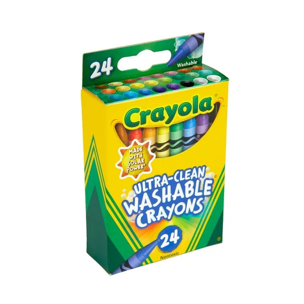 Crayons - washable (pack of 24)