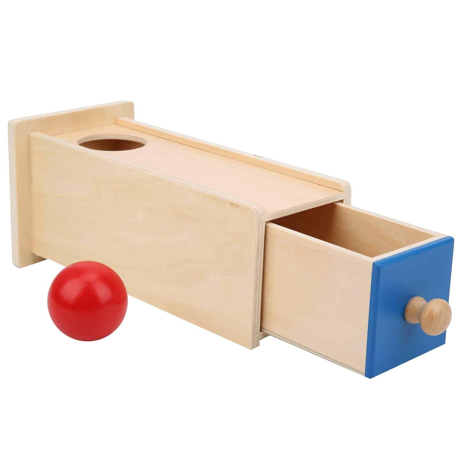 Montessori Object Permanence Box with Drawer