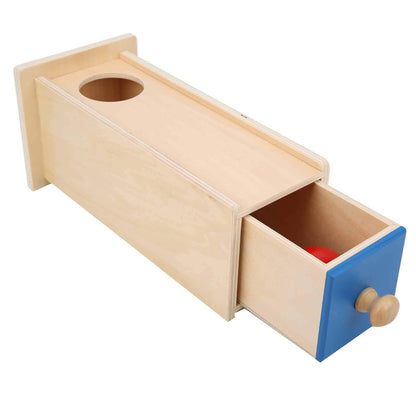 Montessori Object Permanence Box with Drawer
