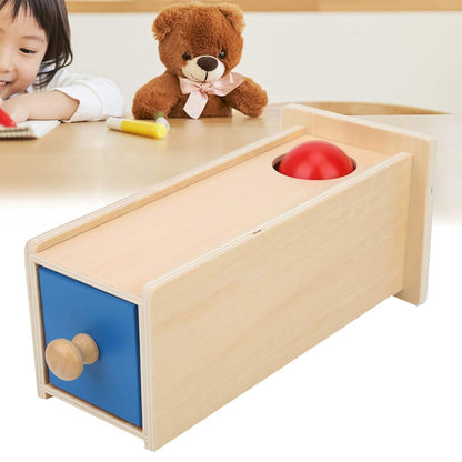 Montessori Object Permanence Box with Drawer