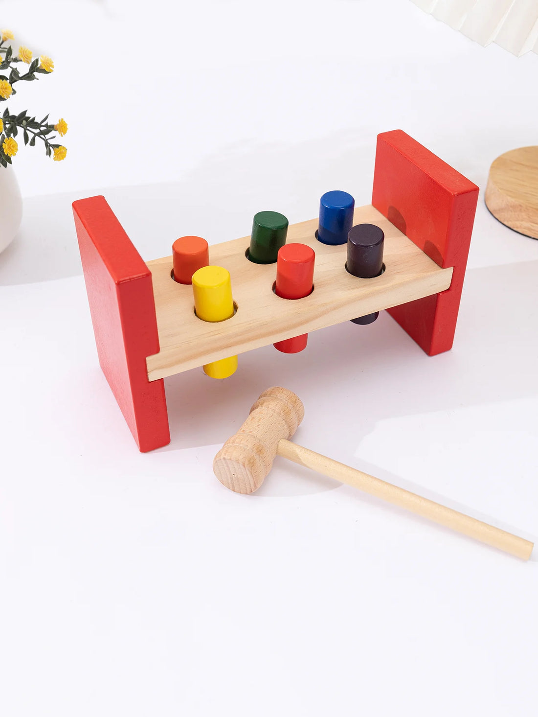 Montessori Wooden Hammering Toy