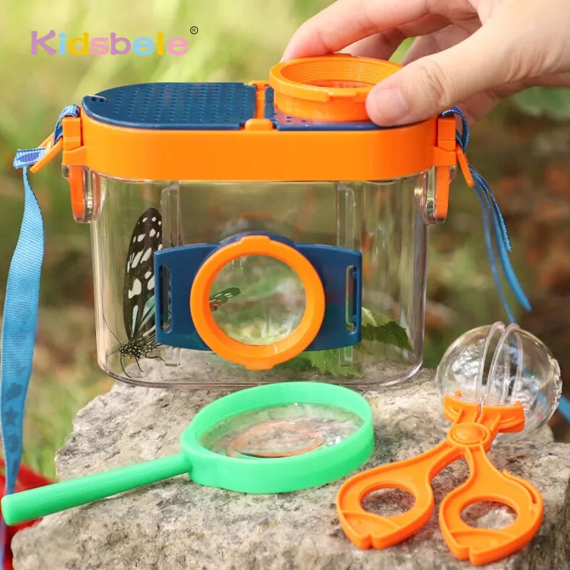 Insect Box Magnifier Observer Kit