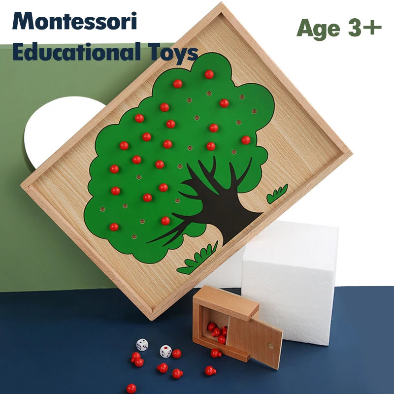 Montessori Appes Counting Tree Excercise