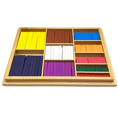 Montessori Colored Counting Bars