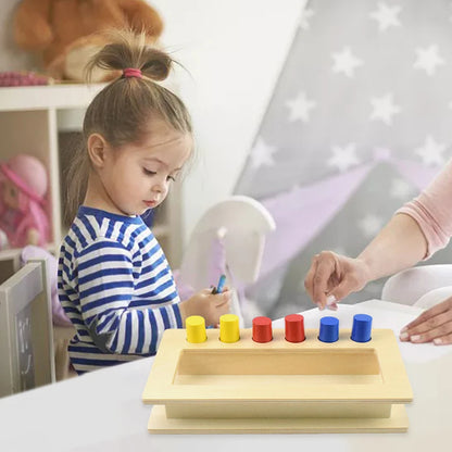 Montessori Toddler Imbucare Peg Box