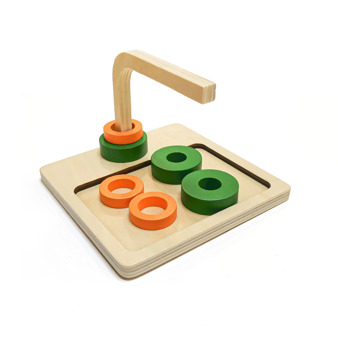 Montessori Horizontal Curved Dowel