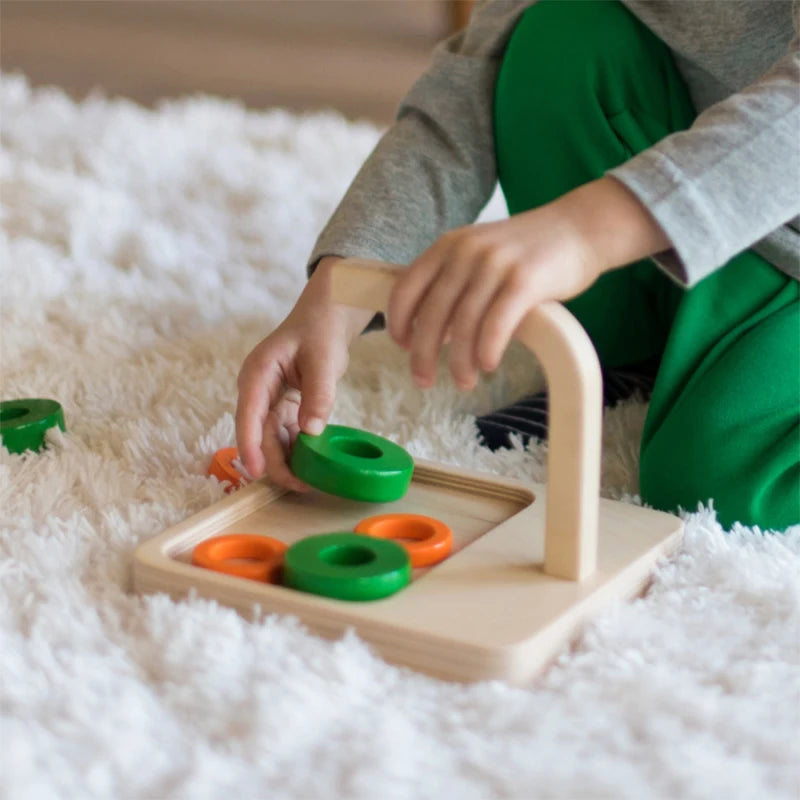Montessori Horizontal Curved Dowel