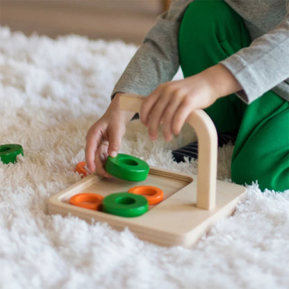 Montessori Horizontal Curved Dowel