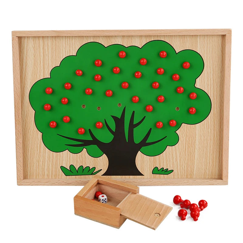 Montessori Appes Counting Tree Excercise