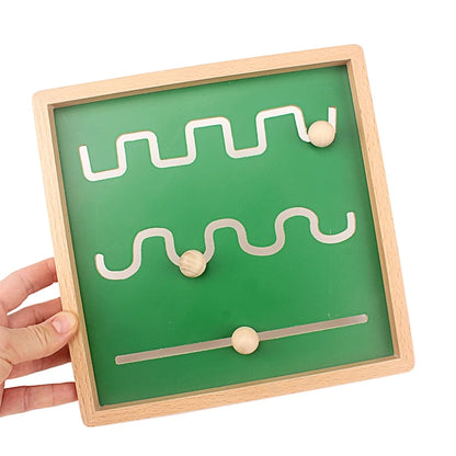Montessori Lines &amp; Shapes Writing Practice Board