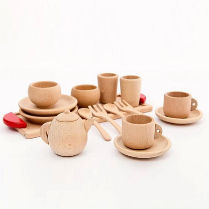 Montessori Wooden Tea Set