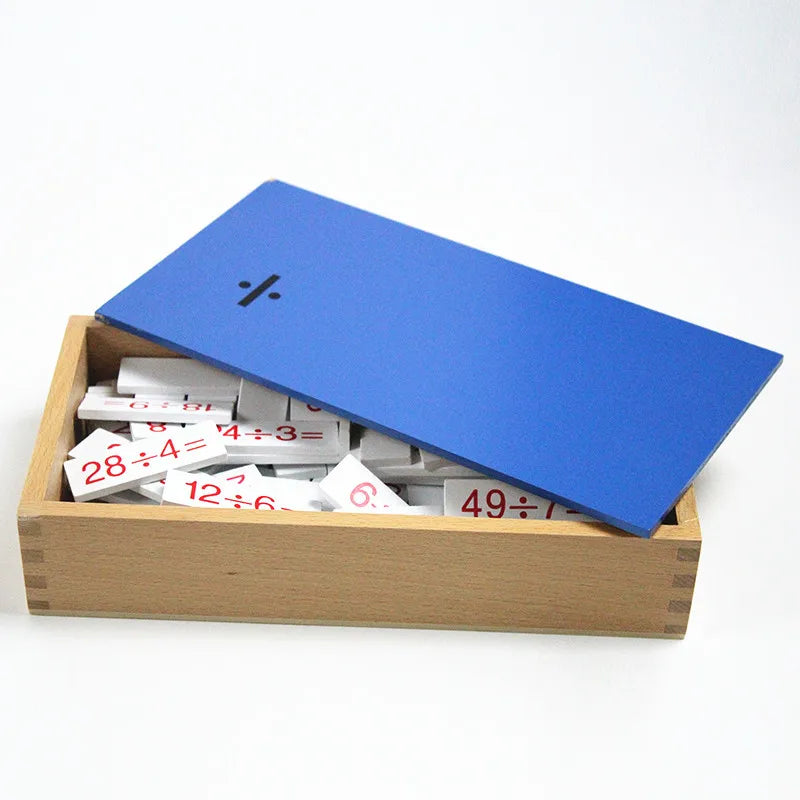 Montessori Divisions Equations and Dividends Box