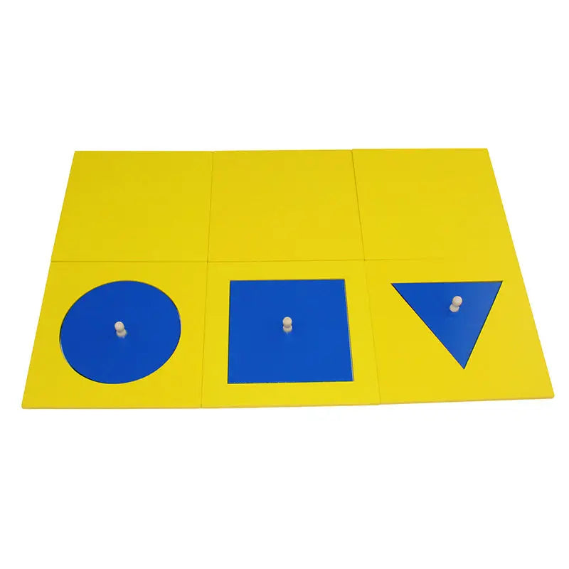 Montessori Geometric Demonstration Tray
