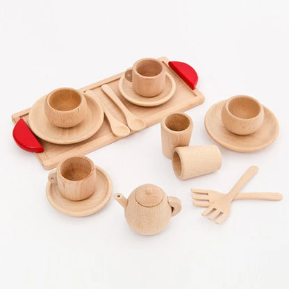 Montessori Wooden Tea Set