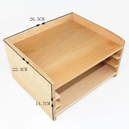 Montessori Botany Puzzle Cabinet with 3 Puzzles Included