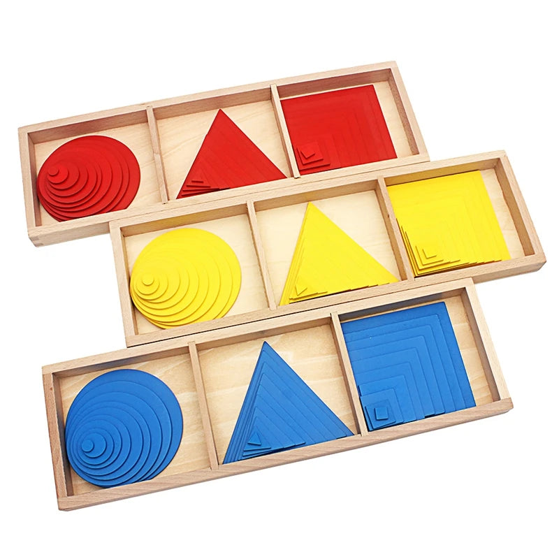 Montessori Circles Triangles & Squares