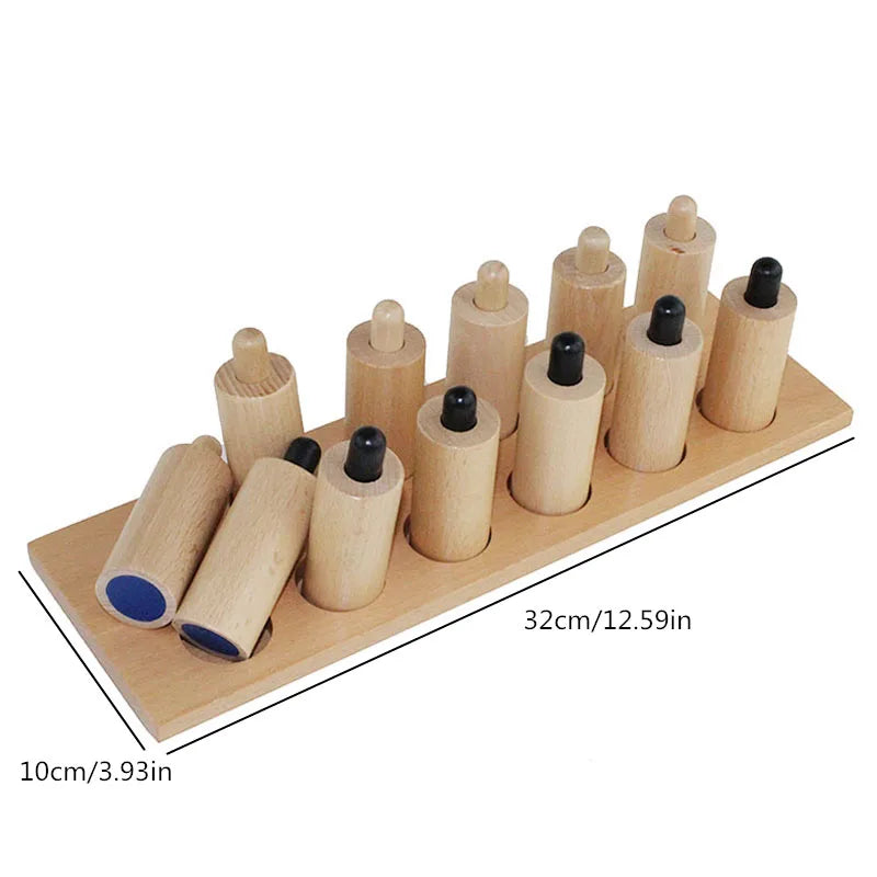 Montessori Cylinders Pressure Exercises