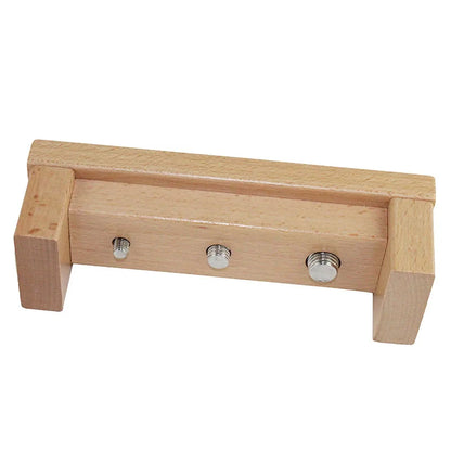 Montessori Wooden Nuts On A Base